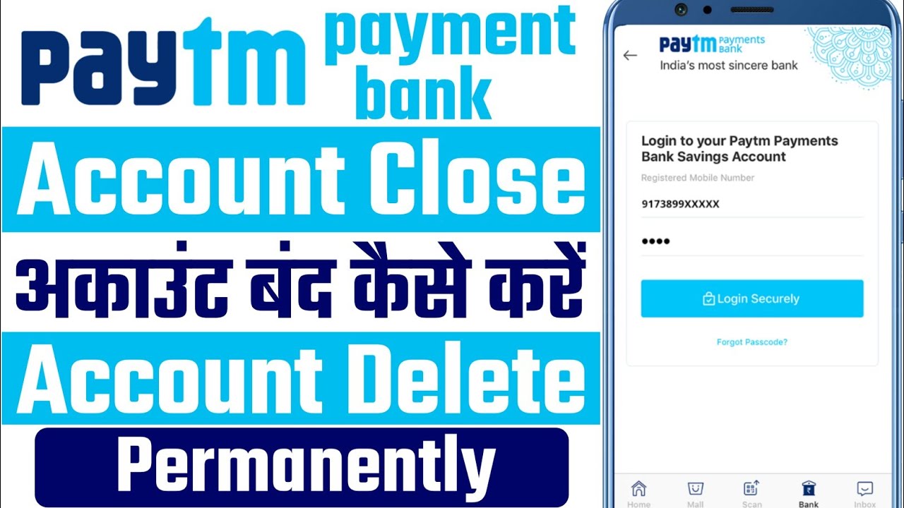 How To Close Paytm Bank Account Online