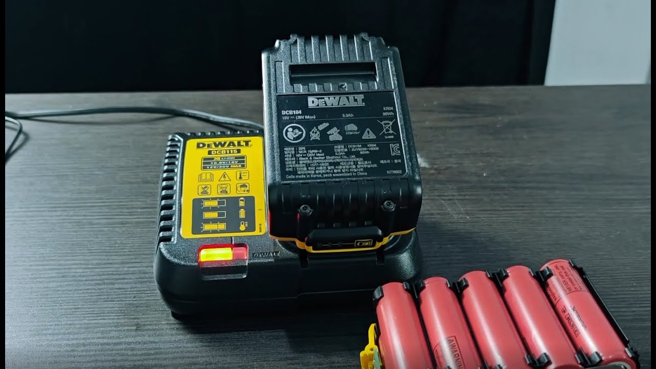 Dewalt Battery Charger Blinking Red