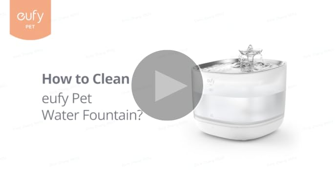 Eufy Pet Water Fountain Blinking Red Light
