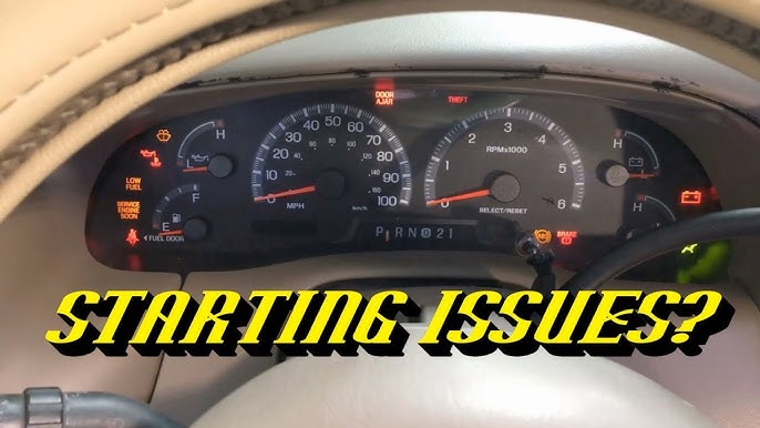 Ford F150 Theft Light Blinking Wont Start