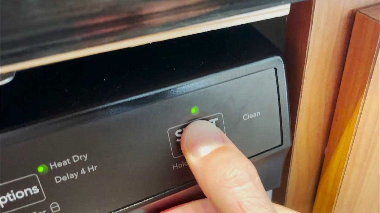 Frigidaire Dishwasher Not Starting Lights Blinking