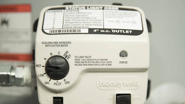 Water Heater Status Light Blinking