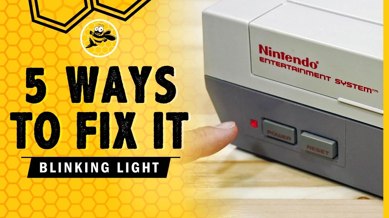 Nes System Blinking Red Light