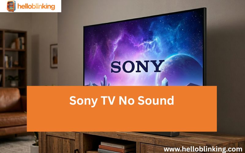 Sony TV No Sound-FI