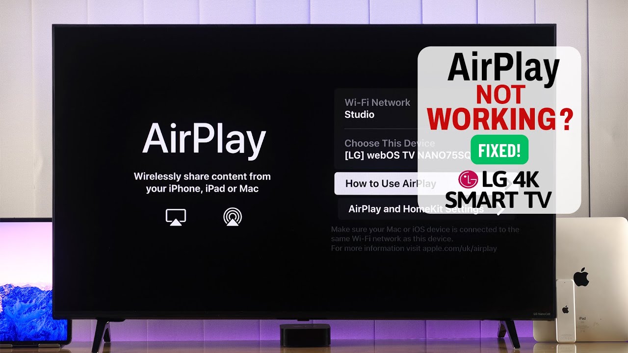 Lg Tv Airplay Not Working
