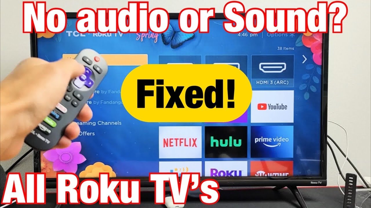 Roku Tv No Sound