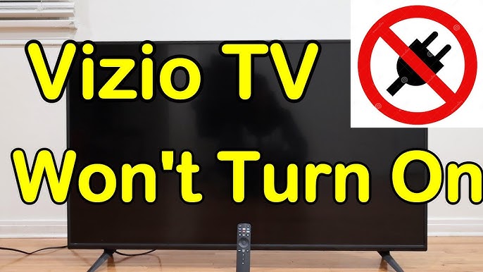 Vizio Tv Wont Turn On Easy Fix