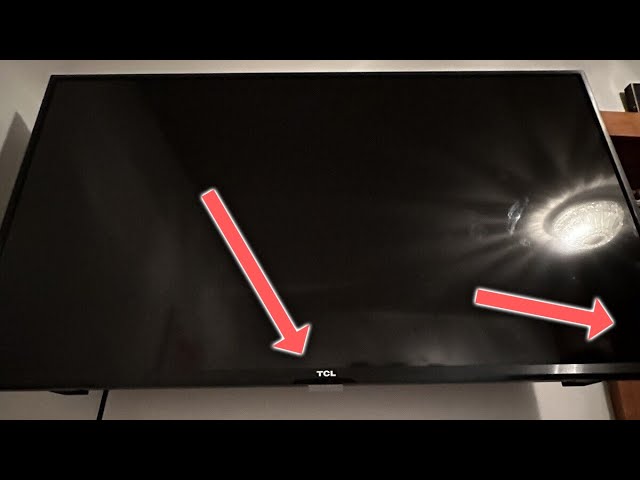 Where Is The Power Button On A Tcl Roku Tv