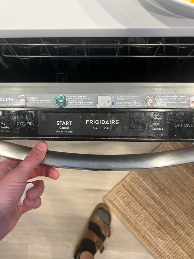 Frigidaire Dishwasher Not Washing