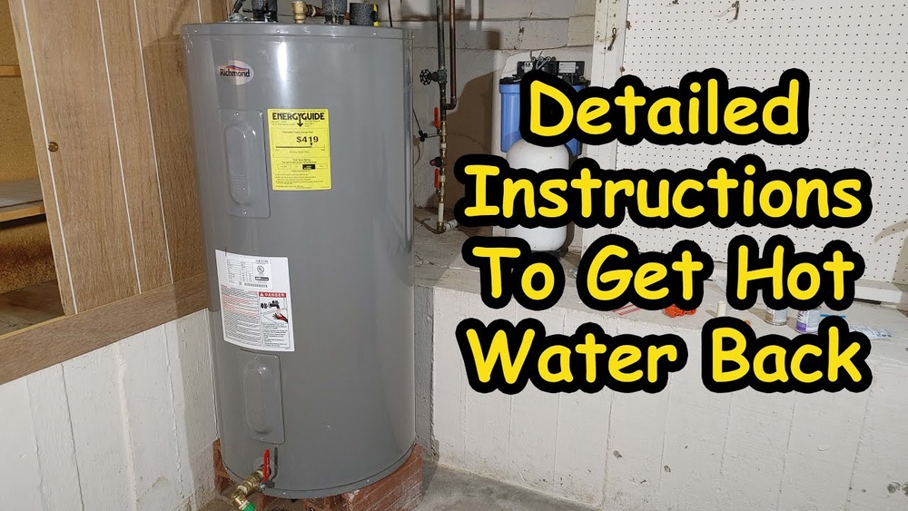 Richmond Water Heater No Hot Water