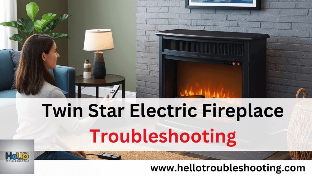 Twin Star Electric Fireplace Problems