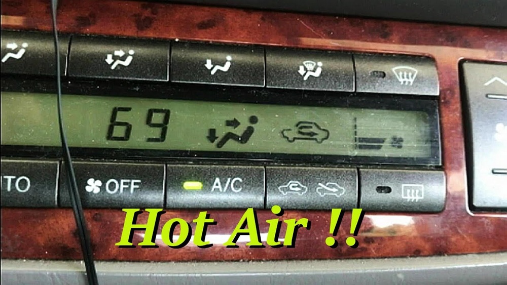 2002 Toyota Camry Ac Light Blinking