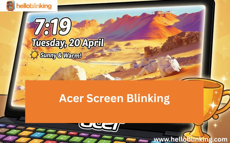 Acer Screen Blinking-FI