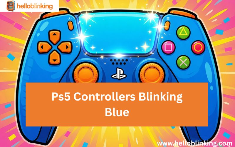 Ps5 Controllers Blinking Blue-FI