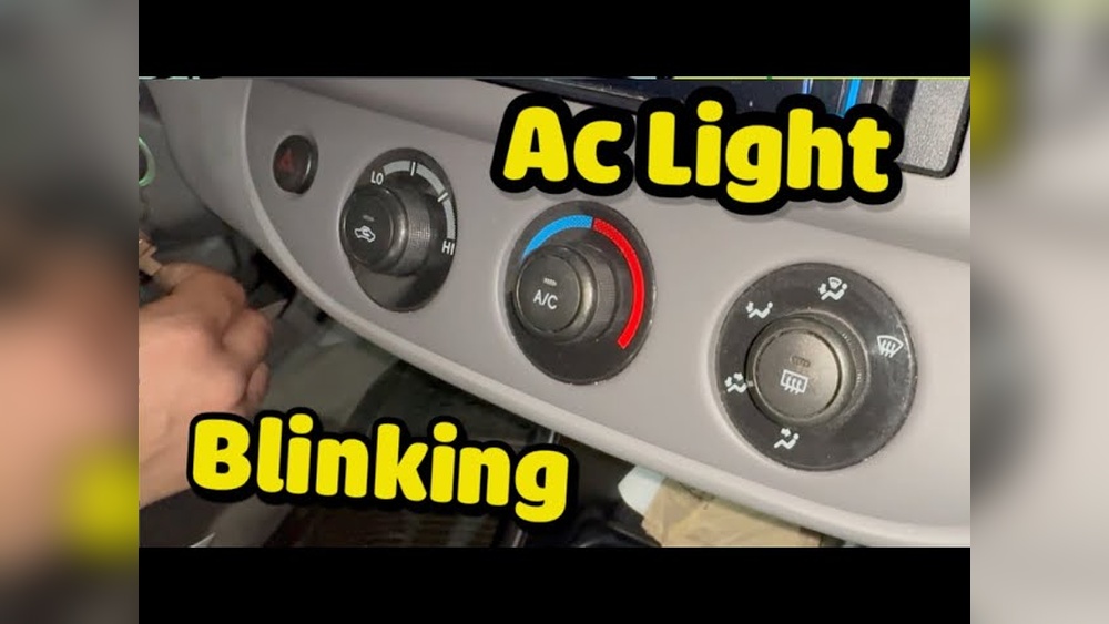 Ac Button Blinking Toyota Camry