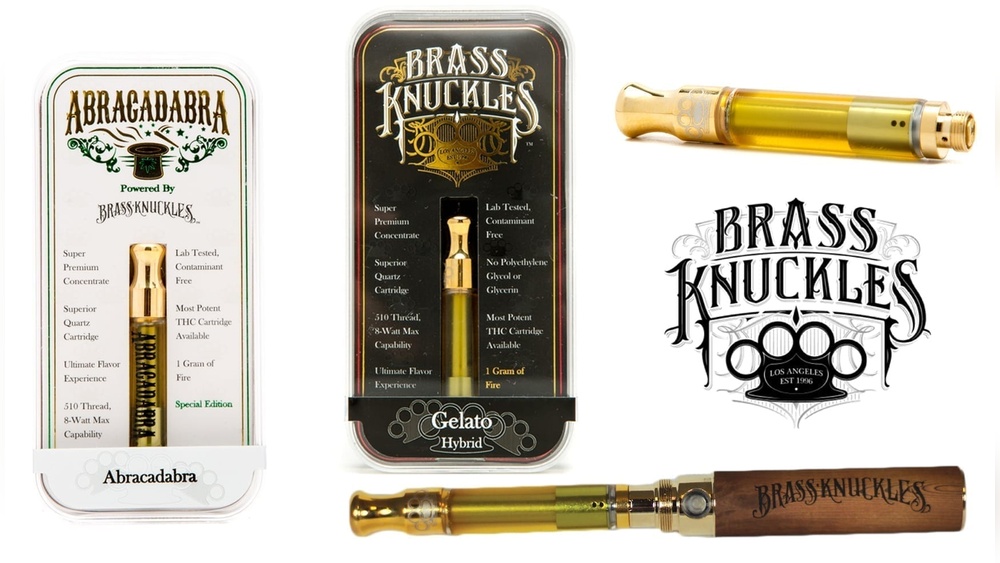 Brass Knuckles Vape Pen Blinking