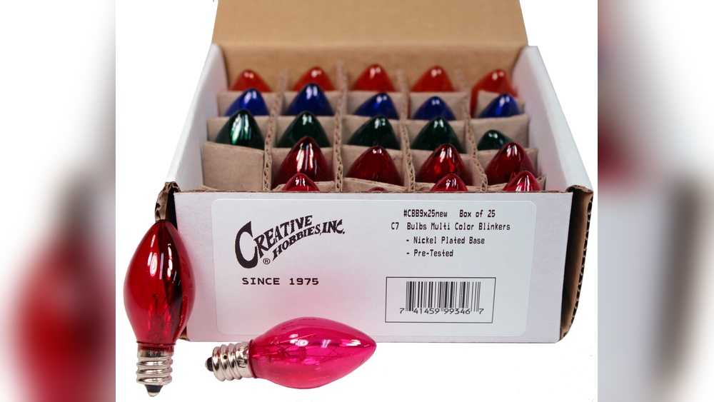 C7 Blinking Light Bulbs