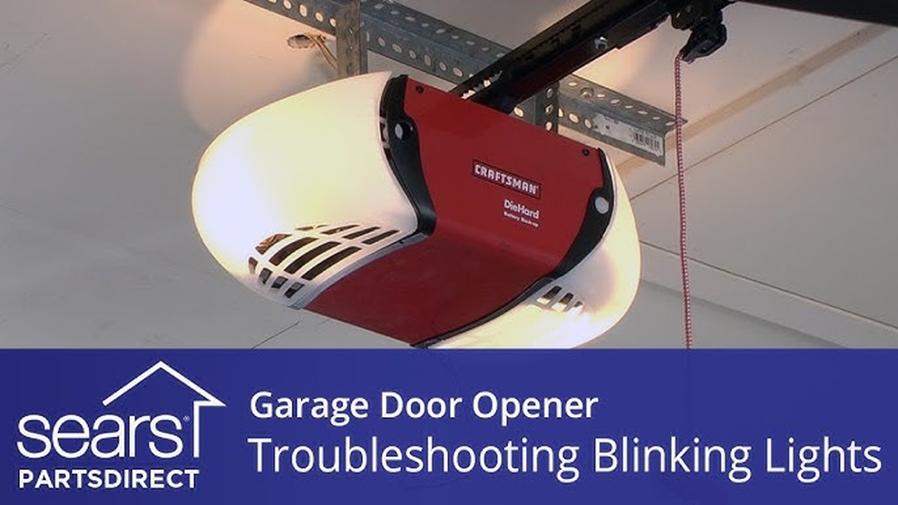 Craftsman Garage Door Opener Blinking Light