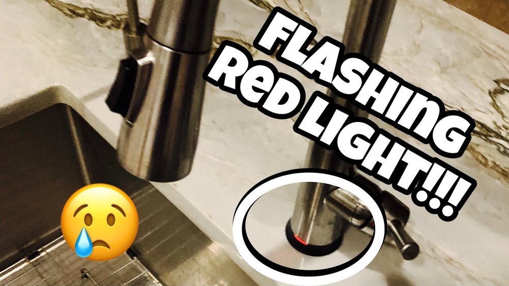 Delta Touch Faucet Blinking Red
