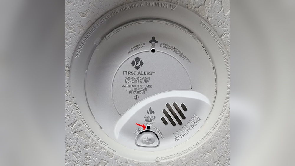 First Alert Smoke Detector Blinking Red