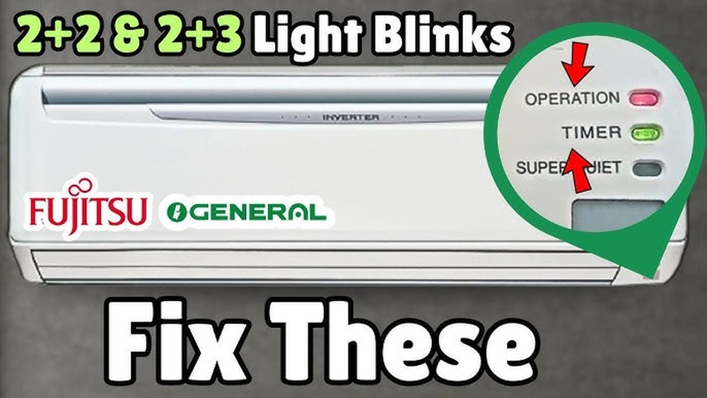 Fujitsu Operation Light Blinking