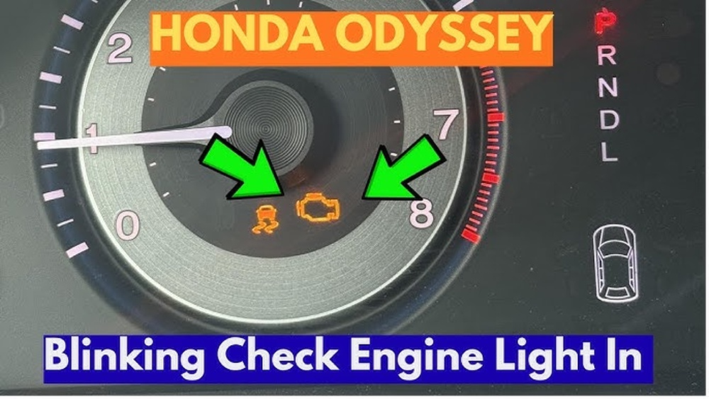 Honda Odyssey Blinking Engine Light 2