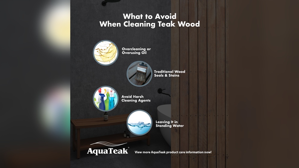 How Do You Clean Teak Wood In A Shower