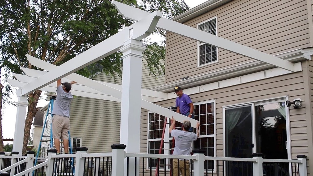 How To Attach A Pergola To A Composite Deck