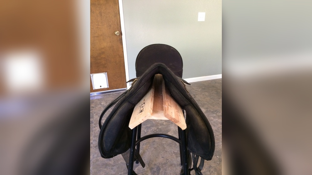 How To Attach A Saddle To A Barstool