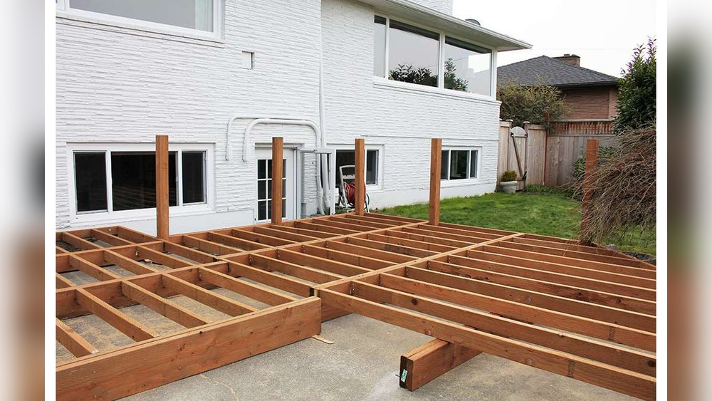 How To Build A Deck Over A Concrete Patio