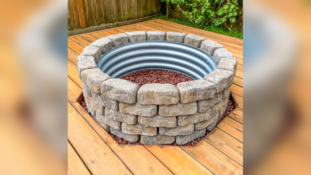 How To Build A Fire Pit On A Deck