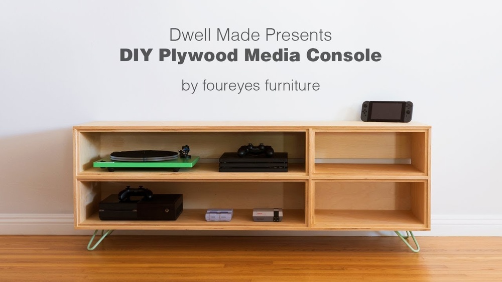 How To Build A Tv Stand Out Of Plywood