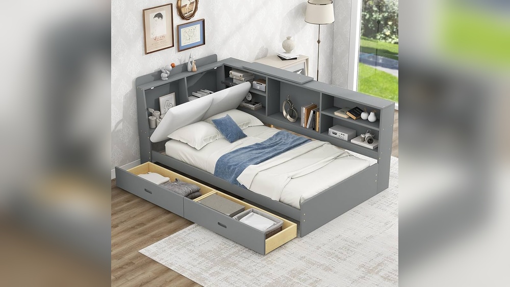How To Build A Twin Platform Bed With Storage Underneath