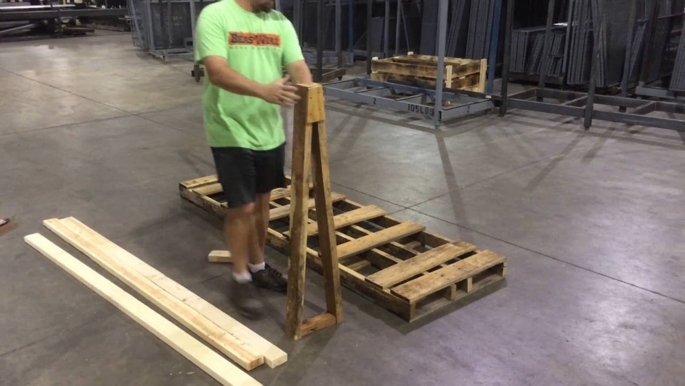 How To Build A Wooden A Frame To Transport Granite