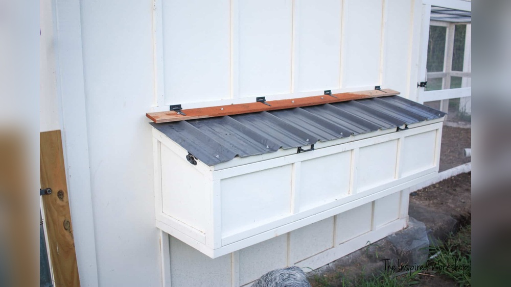 How To Build Nesting Boxes On Outside Of Coop