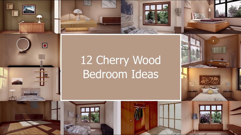 How To Decorate A Bedroom With Cherry Wood Furniture