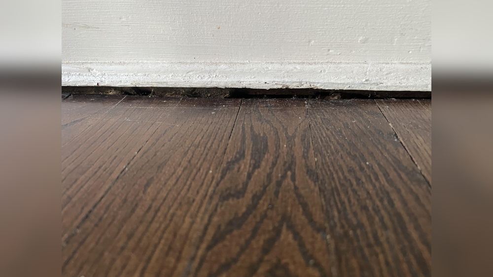 How To Fill Gap Between Baseboard And Wood Floor