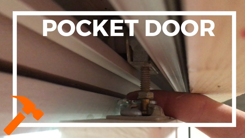 How To Fix Pocket Door Off Track Without Opening Wall
