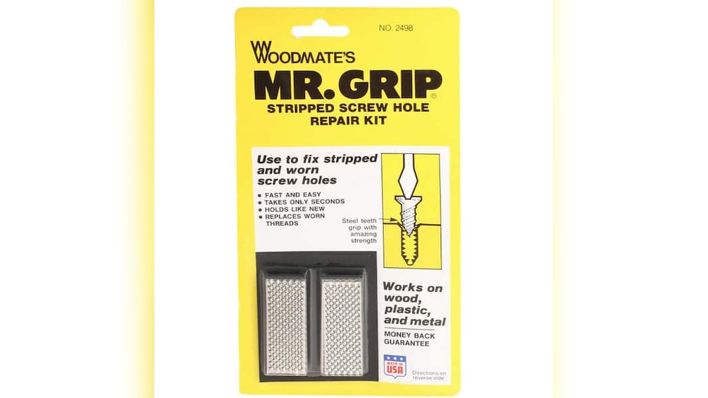 How To Fix Stripped Screw Hole In Wood Cabinet