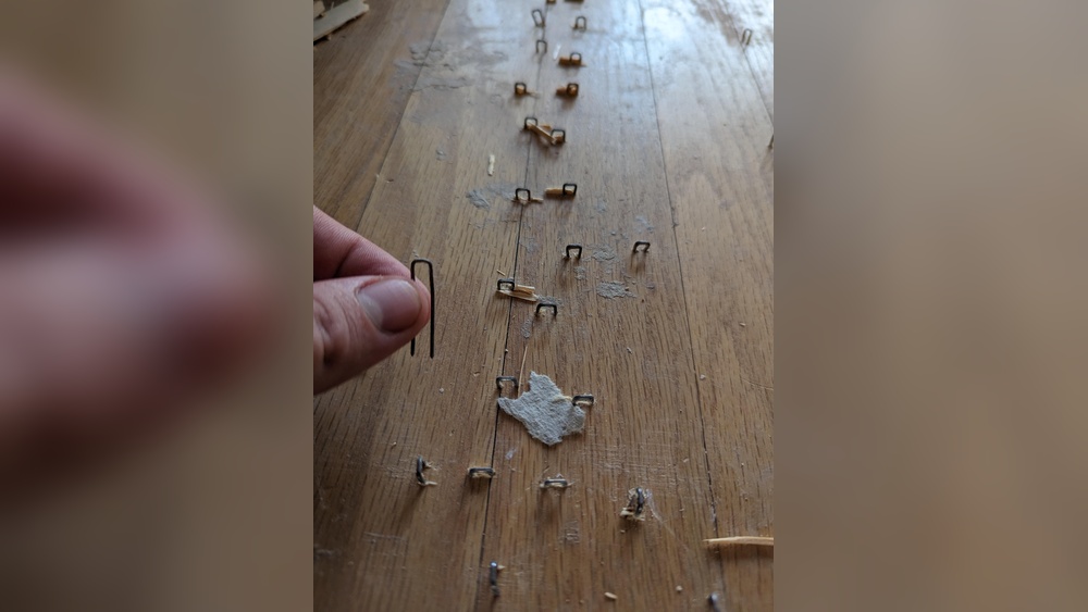 How To Get Carpet Staples Out Of Hardwood Floor