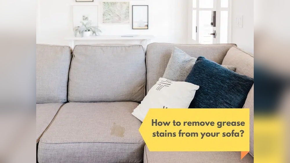 How To Get Grease Stains Out Of Sofa