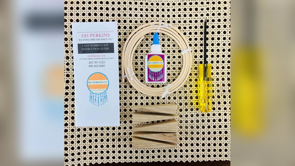 How To Install Cane Webbing On Cabinet Doors