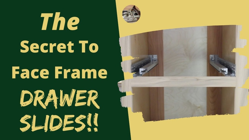 How To Install Drawer Slides On Face Frame Cabinets
