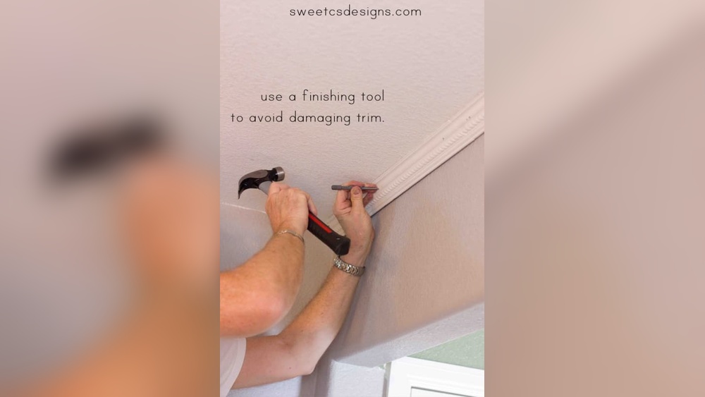 How To Install Trim Without A Nail Gun