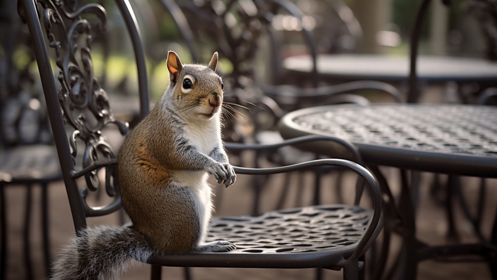 How To Keep Squirrels From Chewing On Patio Furniture