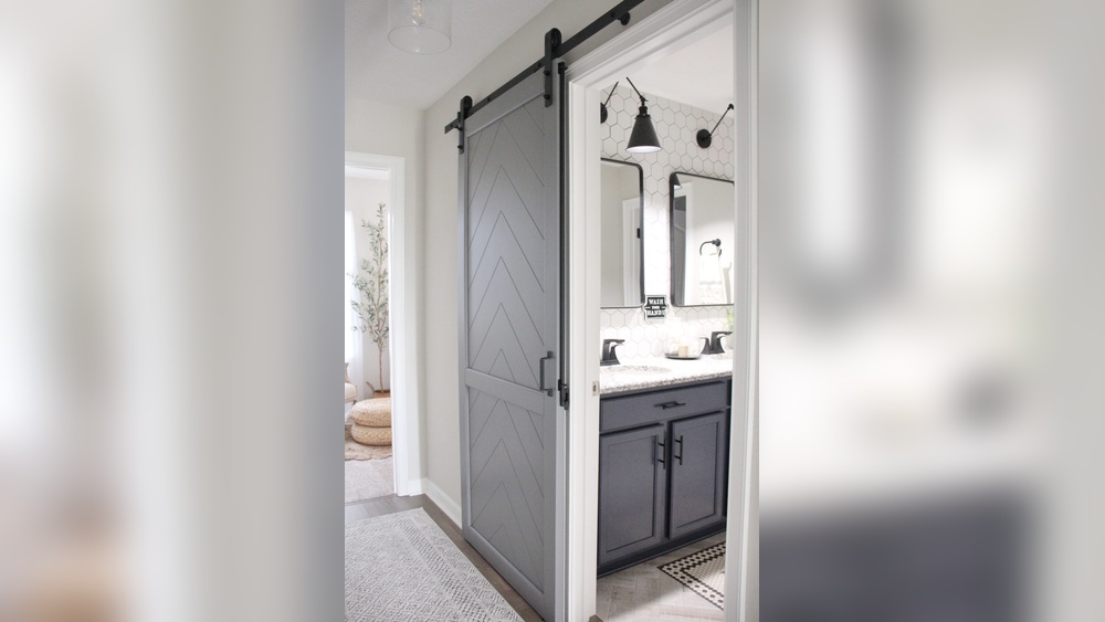 How To Lock A Barn Door For Bathroom