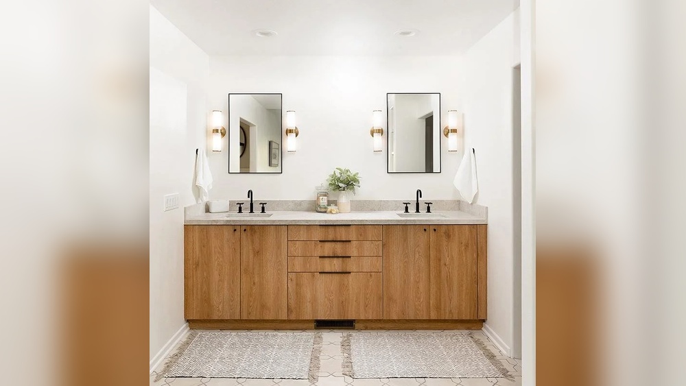 How To Make A Bathroom Vanity From Kitchen Cabinets