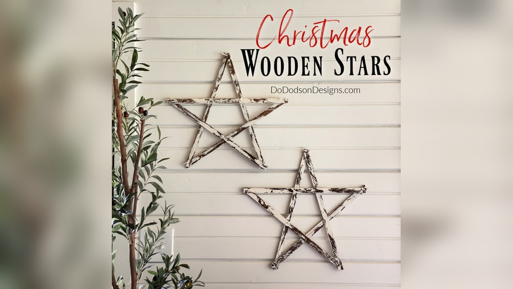 How To Make A Christmas Star Out Of Wood