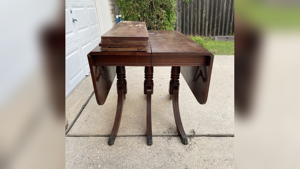 How To Make A Duncan Phyfe Dining Table