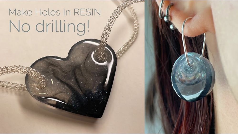 How To Make A Hole In Resin Without A Drill